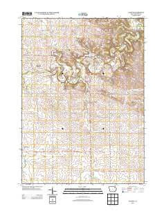 Fayette Iowa Historical topographic map, 1:24000 scale, 7.5 X 7.5 Minute, Year 2013