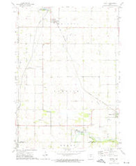 Fertile Iowa Historical topographic map, 1:24000 scale, 7.5 X 7.5 Minute, Year 1972