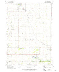 Fertile Iowa Historical topographic map, 1:24000 scale, 7.5 X 7.5 Minute, Year 1972