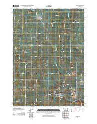Fertile Iowa Historical topographic map, 1:24000 scale, 7.5 X 7.5 Minute, Year 2010