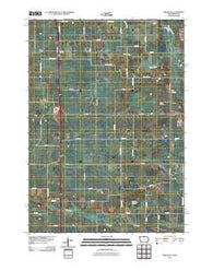 Fertile NE Iowa Historical topographic map, 1:24000 scale, 7.5 X 7.5 Minute, Year 2010