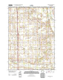 Fertile NE Iowa Historical topographic map, 1:24000 scale, 7.5 X 7.5 Minute, Year 2013