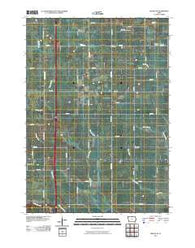 Fertile SE Iowa Historical topographic map, 1:24000 scale, 7.5 X 7.5 Minute, Year 2010