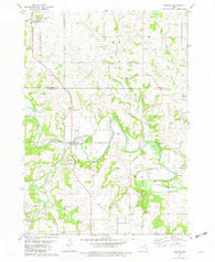 Festina Iowa Historical topographic map, 1:24000 scale, 7.5 X 7.5 Minute, Year 1981