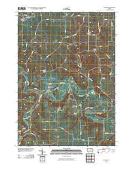 Festina Iowa Historical topographic map, 1:24000 scale, 7.5 X 7.5 Minute, Year 2010