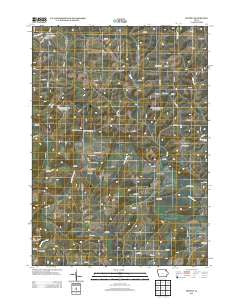 Festina Iowa Historical topographic map, 1:24000 scale, 7.5 X 7.5 Minute, Year 2013