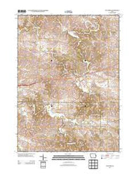 Fillmore Iowa Historical topographic map, 1:24000 scale, 7.5 X 7.5 Minute, Year 2013