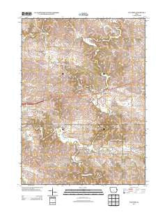 Fillmore Iowa Historical topographic map, 1:24000 scale, 7.5 X 7.5 Minute, Year 2013