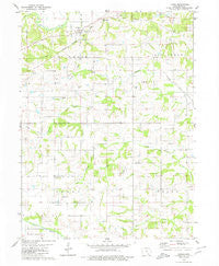 Floris Iowa Historical topographic map, 1:24000 scale, 7.5 X 7.5 Minute, Year 1979