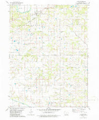Floris Iowa Historical topographic map, 1:24000 scale, 7.5 X 7.5 Minute, Year 1979