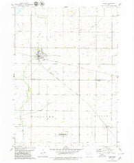 Fonda Iowa Historical topographic map, 1:24000 scale, 7.5 X 7.5 Minute, Year 1979