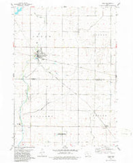 Fonda Iowa Historical topographic map, 1:24000 scale, 7.5 X 7.5 Minute, Year 1979
