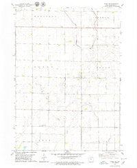 Fonda NE Iowa Historical topographic map, 1:24000 scale, 7.5 X 7.5 Minute, Year 1979