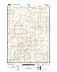 Fonda NE Iowa Historical topographic map, 1:24000 scale, 7.5 X 7.5 Minute, Year 2013