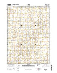 Fonda NE Iowa Current topographic map, 1:24000 scale, 7.5 X 7.5 Minute, Year 2015