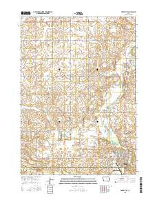 Forest City Iowa Current topographic map, 1:24000 scale, 7.5 X 7.5 Minute, Year 2015