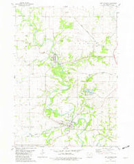 Fort Atkinson Iowa Historical topographic map, 1:24000 scale, 7.5 X 7.5 Minute, Year 1981