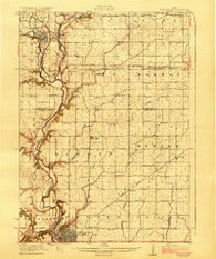 Fort Dodge Iowa Historical topographic map, 1:62500 scale, 15 X 15 Minute, Year 1923