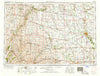 Fort Dodge Iowa Historical topographic map, 1:250000 scale, 1 X 2 Degree, Year 1954