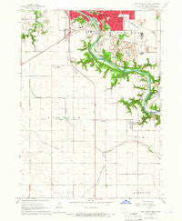 Fort Dodge South Iowa Historical topographic map, 1:24000 scale, 7.5 X 7.5 Minute, Year 1965