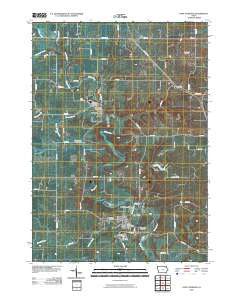 Fort Atkinson Iowa Historical topographic map, 1:24000 scale, 7.5 X 7.5 Minute, Year 2010