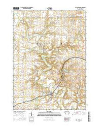 Fort Atkinson Iowa Current topographic map, 1:24000 scale, 7.5 X 7.5 Minute, Year 2015