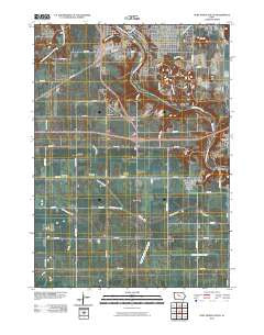 Fort Dodge South Iowa Historical topographic map, 1:24000 scale, 7.5 X 7.5 Minute, Year 2010