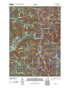 Freeport Iowa Historical topographic map, 1:24000 scale, 7.5 X 7.5 Minute, Year 2010