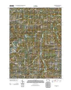 Freeport Iowa Historical topographic map, 1:24000 scale, 7.5 X 7.5 Minute, Year 2013