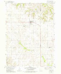Fremont Iowa Historical topographic map, 1:24000 scale, 7.5 X 7.5 Minute, Year 1980