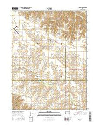 Fremont Iowa Current topographic map, 1:24000 scale, 7.5 X 7.5 Minute, Year 2015