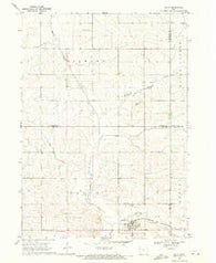 Galva Iowa Historical topographic map, 1:24000 scale, 7.5 X 7.5 Minute, Year 1969