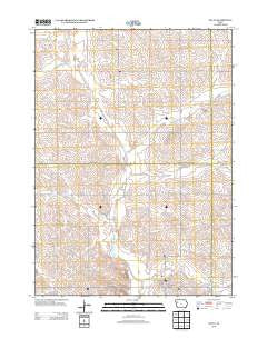 Galva Iowa Historical topographic map, 1:24000 scale, 7.5 X 7.5 Minute, Year 2013
