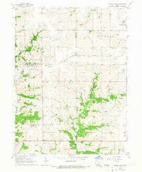 Garden Grove Iowa Historical topographic map, 1:24000 scale, 7.5 X 7.5 Minute, Year 1965