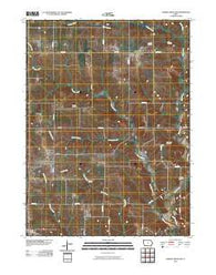 Garden Grove SW Iowa Historical topographic map, 1:24000 scale, 7.5 X 7.5 Minute, Year 2010