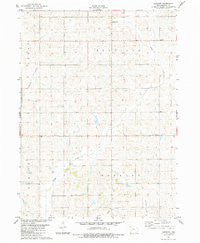 Gardner Iowa Historical topographic map, 1:24000 scale, 7.5 X 7.5 Minute, Year 1983
