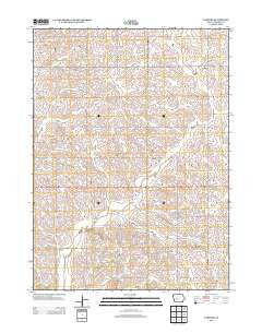 Gardner Iowa Historical topographic map, 1:24000 scale, 7.5 X 7.5 Minute, Year 2013