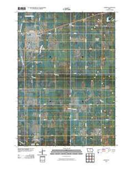 Garner Iowa Historical topographic map, 1:24000 scale, 7.5 X 7.5 Minute, Year 2010