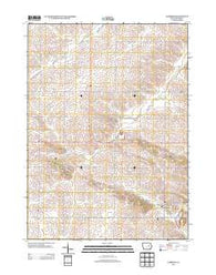 Garrison Iowa Historical topographic map, 1:24000 scale, 7.5 X 7.5 Minute, Year 2013
