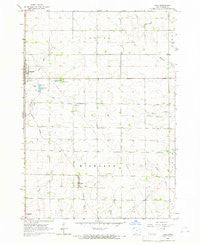 Gaza Iowa Historical topographic map, 1:24000 scale, 7.5 X 7.5 Minute, Year 1964