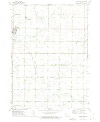 George East Iowa Historical topographic map, 1:24000 scale, 7.5 X 7.5 Minute, Year 1972
