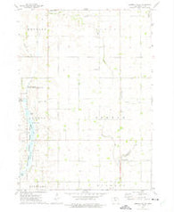 German Valley Iowa Historical topographic map, 1:24000 scale, 7.5 X 7.5 Minute, Year 1972