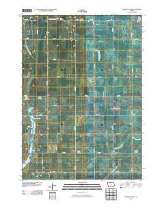 German Valley Iowa Historical topographic map, 1:24000 scale, 7.5 X 7.5 Minute, Year 2010