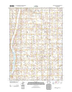 German Valley Iowa Historical topographic map, 1:24000 scale, 7.5 X 7.5 Minute, Year 2013