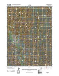 Gibson Iowa Historical topographic map, 1:24000 scale, 7.5 X 7.5 Minute, Year 2013