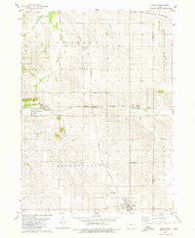 Gilman Iowa Historical topographic map, 1:24000 scale, 7.5 X 7.5 Minute, Year 1980