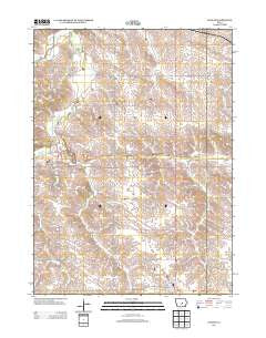 Gilman Iowa Historical topographic map, 1:24000 scale, 7.5 X 7.5 Minute, Year 2013