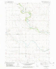 Gilmore City SW Iowa Historical topographic map, 1:24000 scale, 7.5 X 7.5 Minute, Year 1979