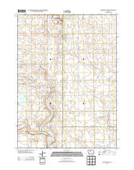Gilmore City Iowa Historical topographic map, 1:24000 scale, 7.5 X 7.5 Minute, Year 2013