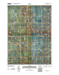 Gilmore City SW Iowa Historical topographic map, 1:24000 scale, 7.5 X 7.5 Minute, Year 2010